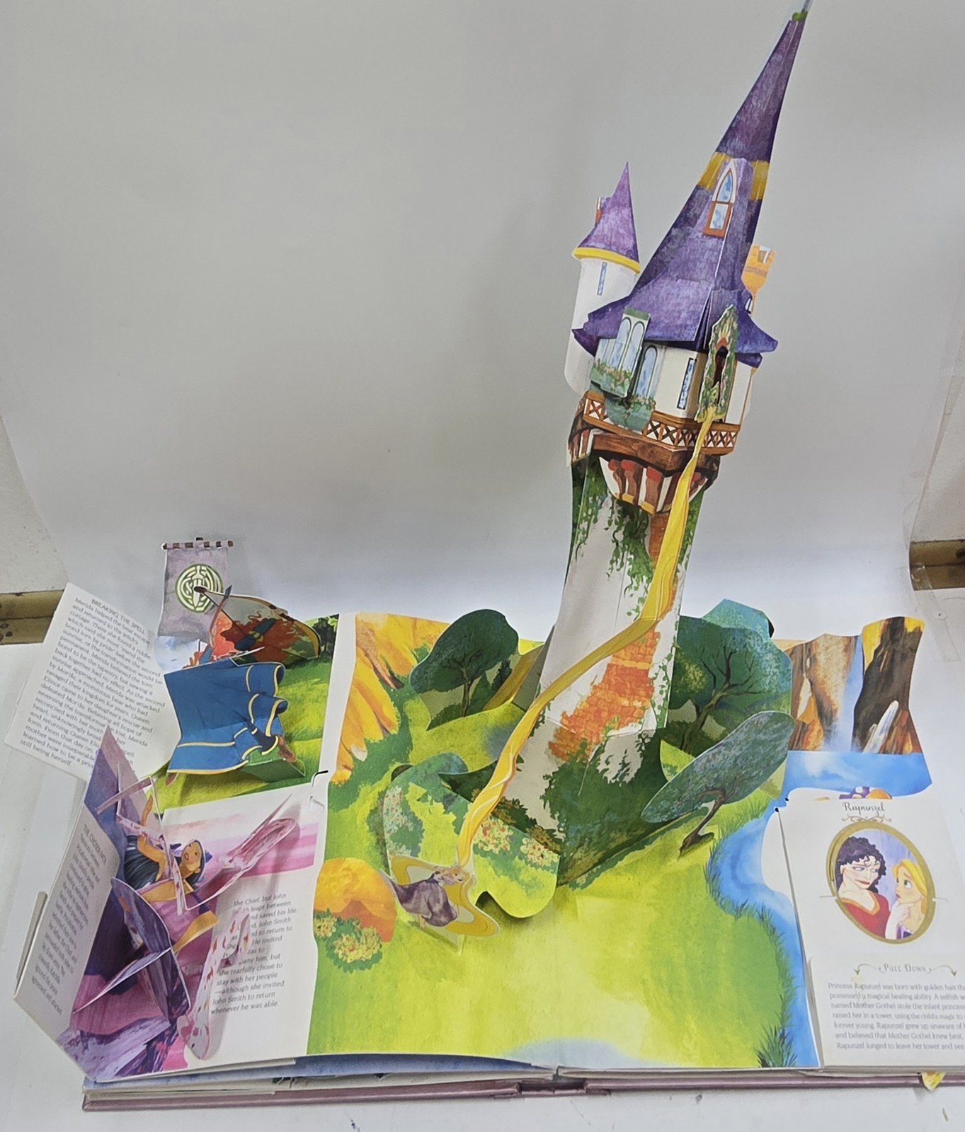 Disney Princess A Magical Pop-Up World Matthew Reinhart Hardcover Pop-Up Book