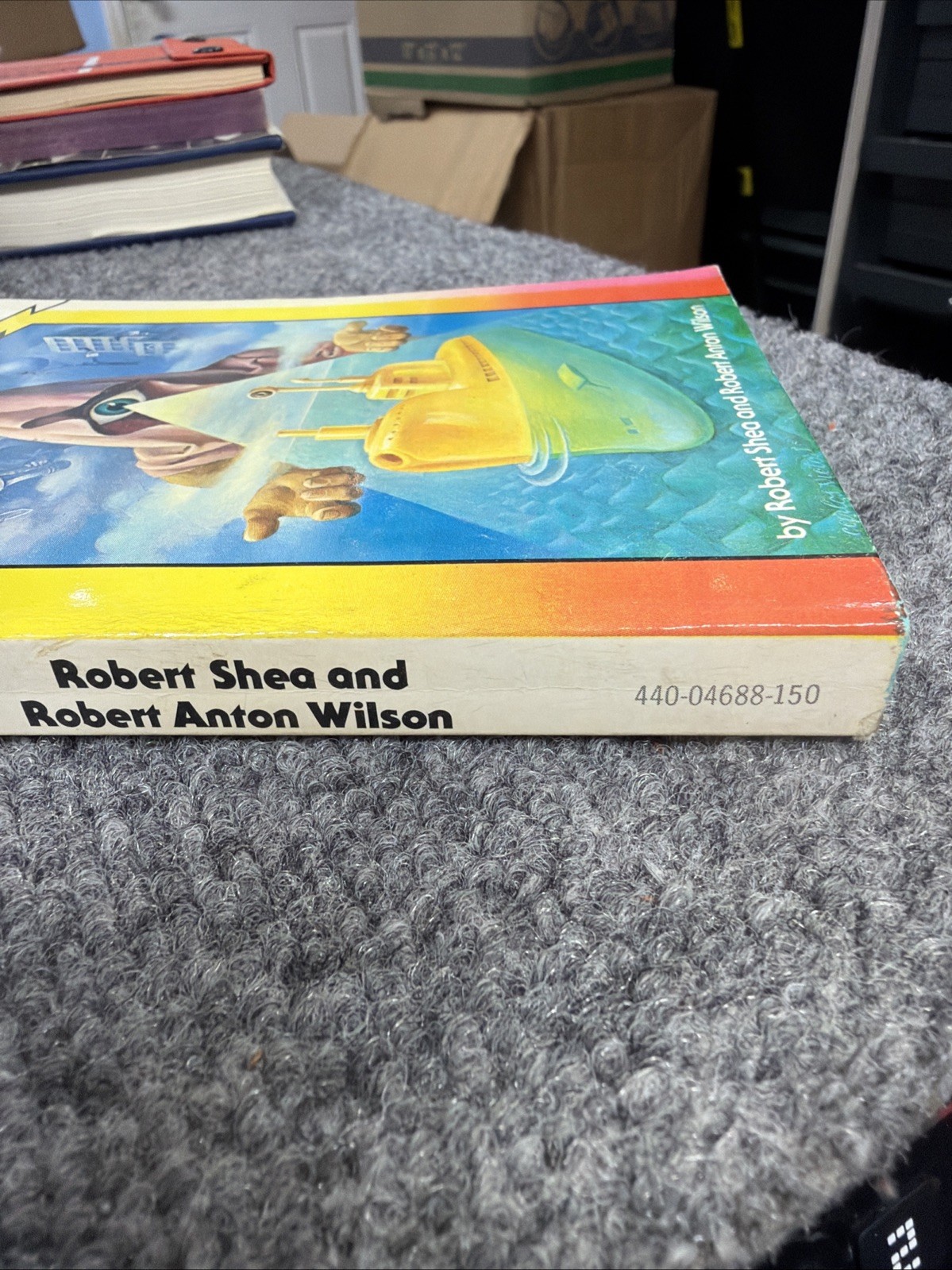 Illuminatus Part 1: Eye in the Pyramid, Robert Shea, Robert Anton Wilson 1st ed.