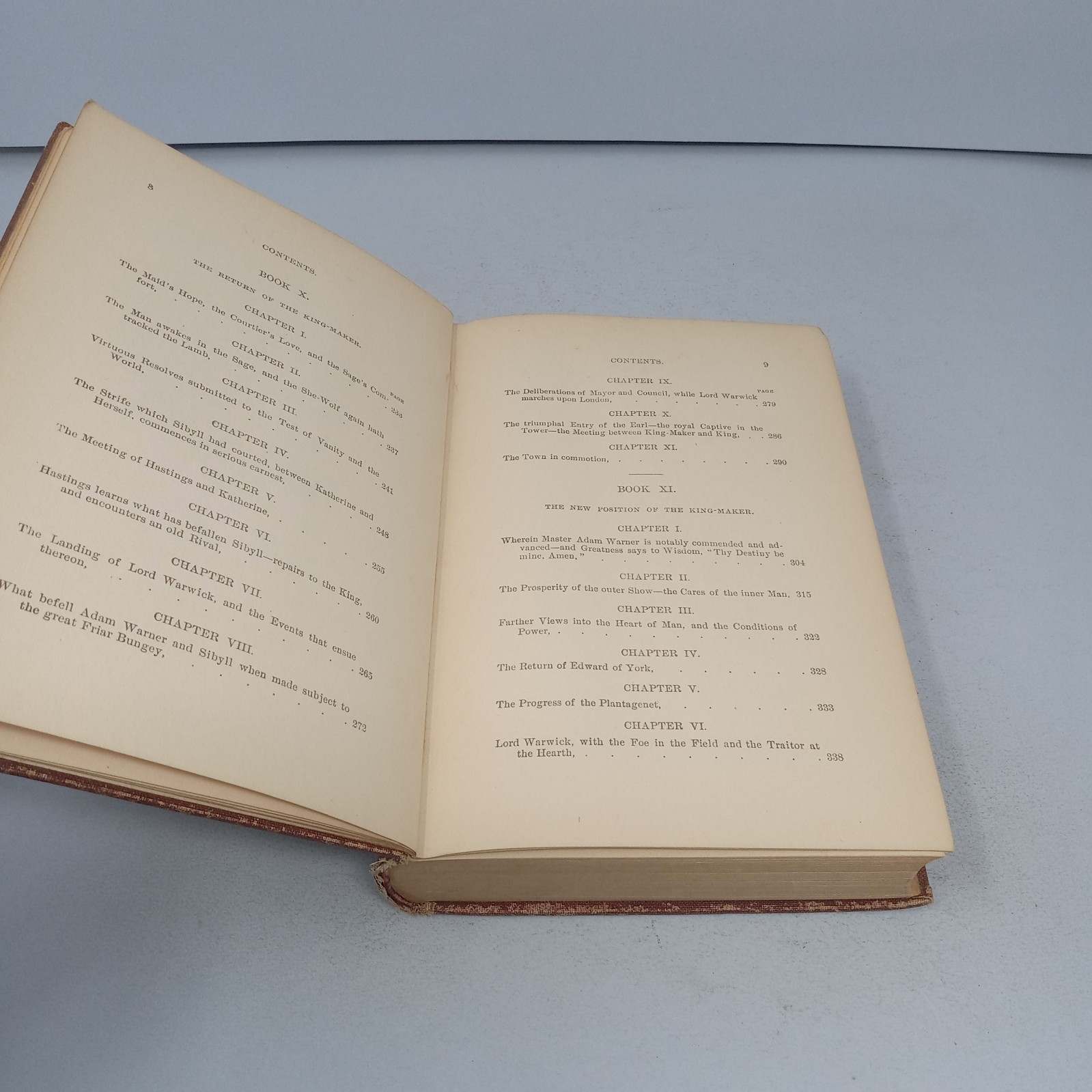 The Last of the Barons: Volume II Rand McNally Hardcover by Edward Bulwer Lytton