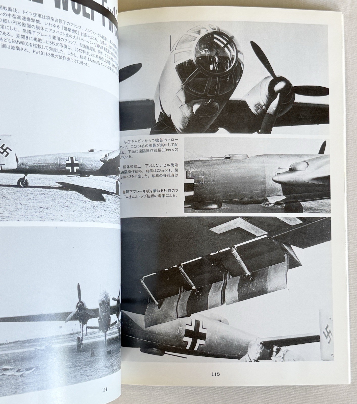 Luftwaffe Warbirds Photo Album Grand Power Magazine Special Issue 6 1994