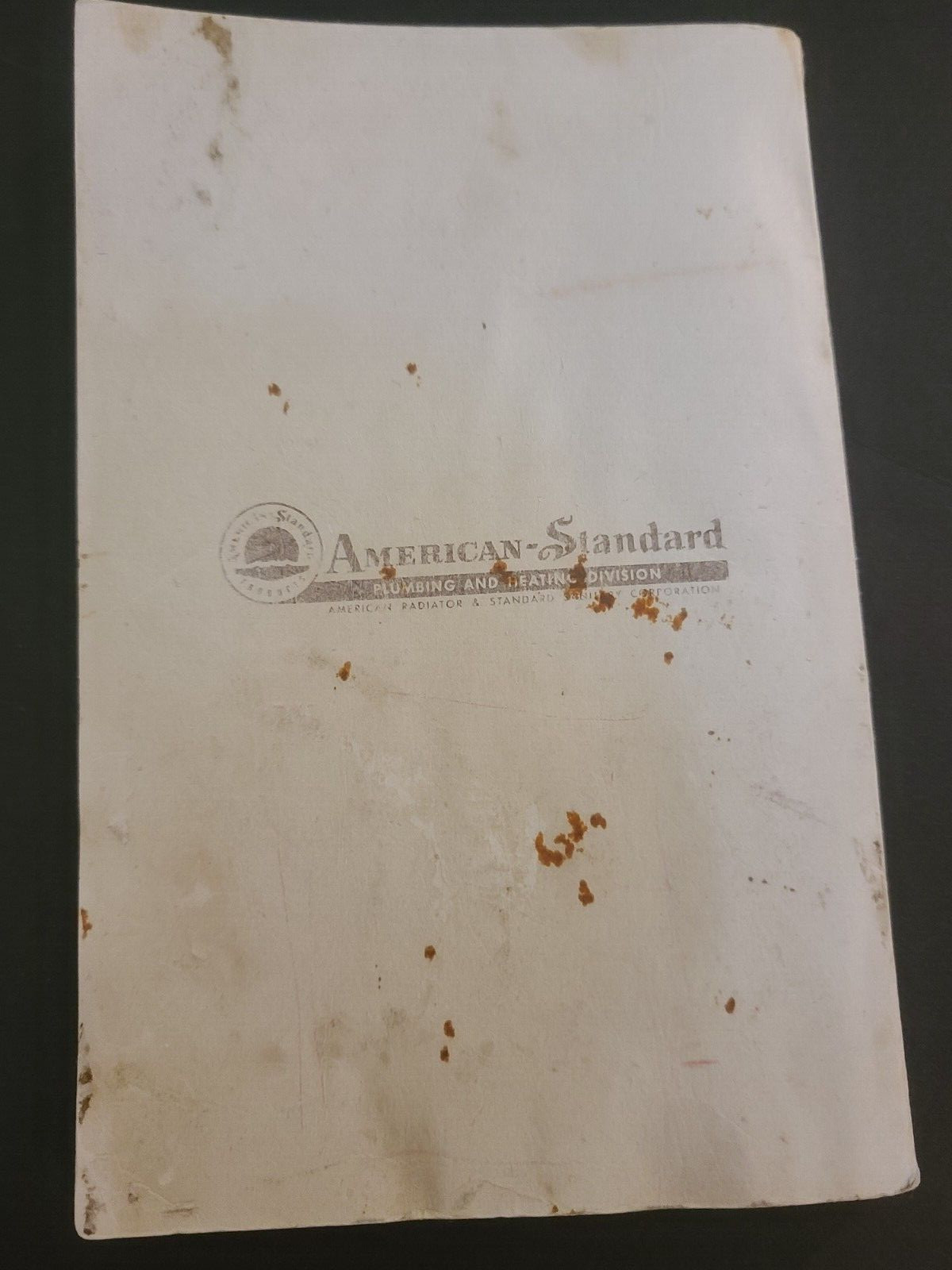 1964 American Standard PR-81 Plumbing Rough-in Measurements Manual 152 Pages