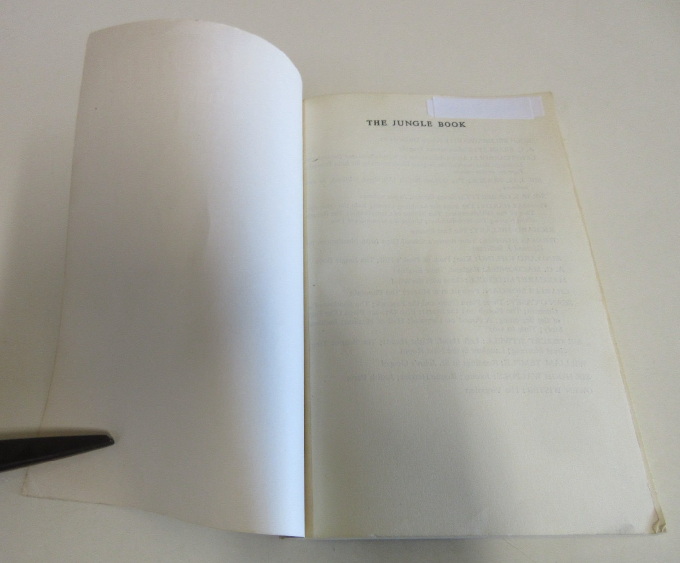 The Jungle Book – Rudyard Kipling – Vintage Paperback Classic – 159 Pages – 1961
