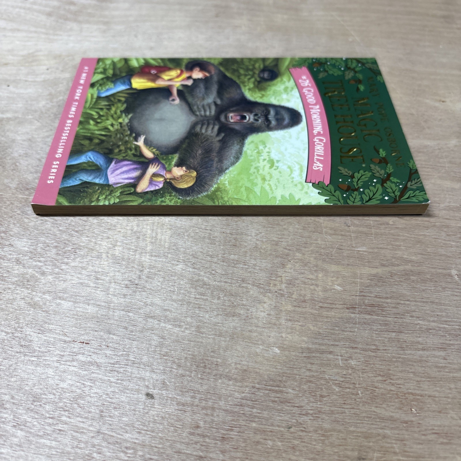 Good Morning, Gorillas by Mary Pope Osborne (2002, Mass Market)