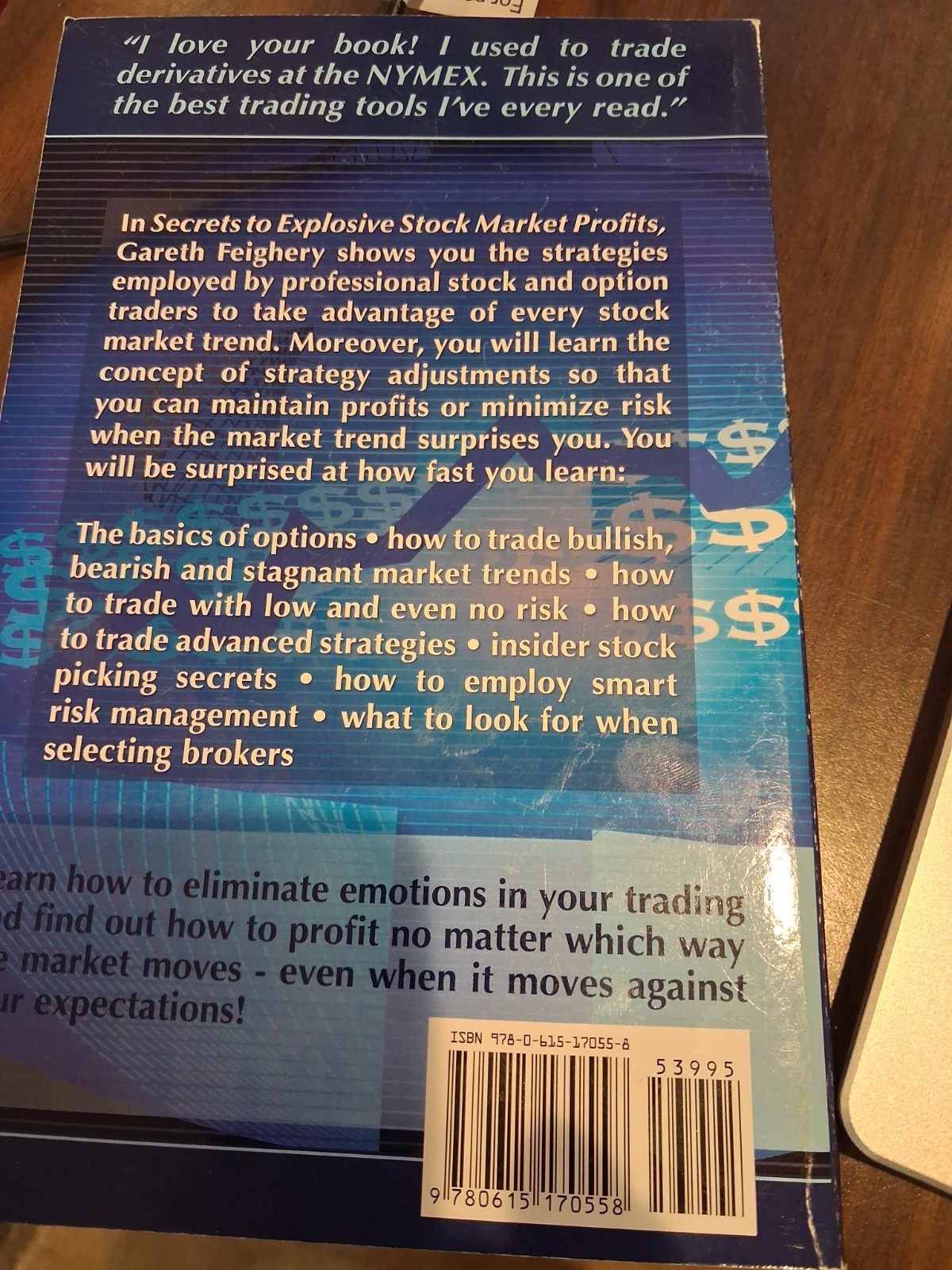 Secrets to Explosive Stock Market Profits GARETH D. FEIGHERY