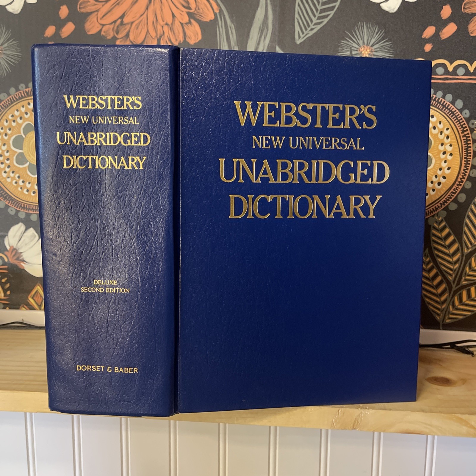 Webster’s New Universal Unabridged Dictionary: Deluxe Second Edition 1979 HC C5