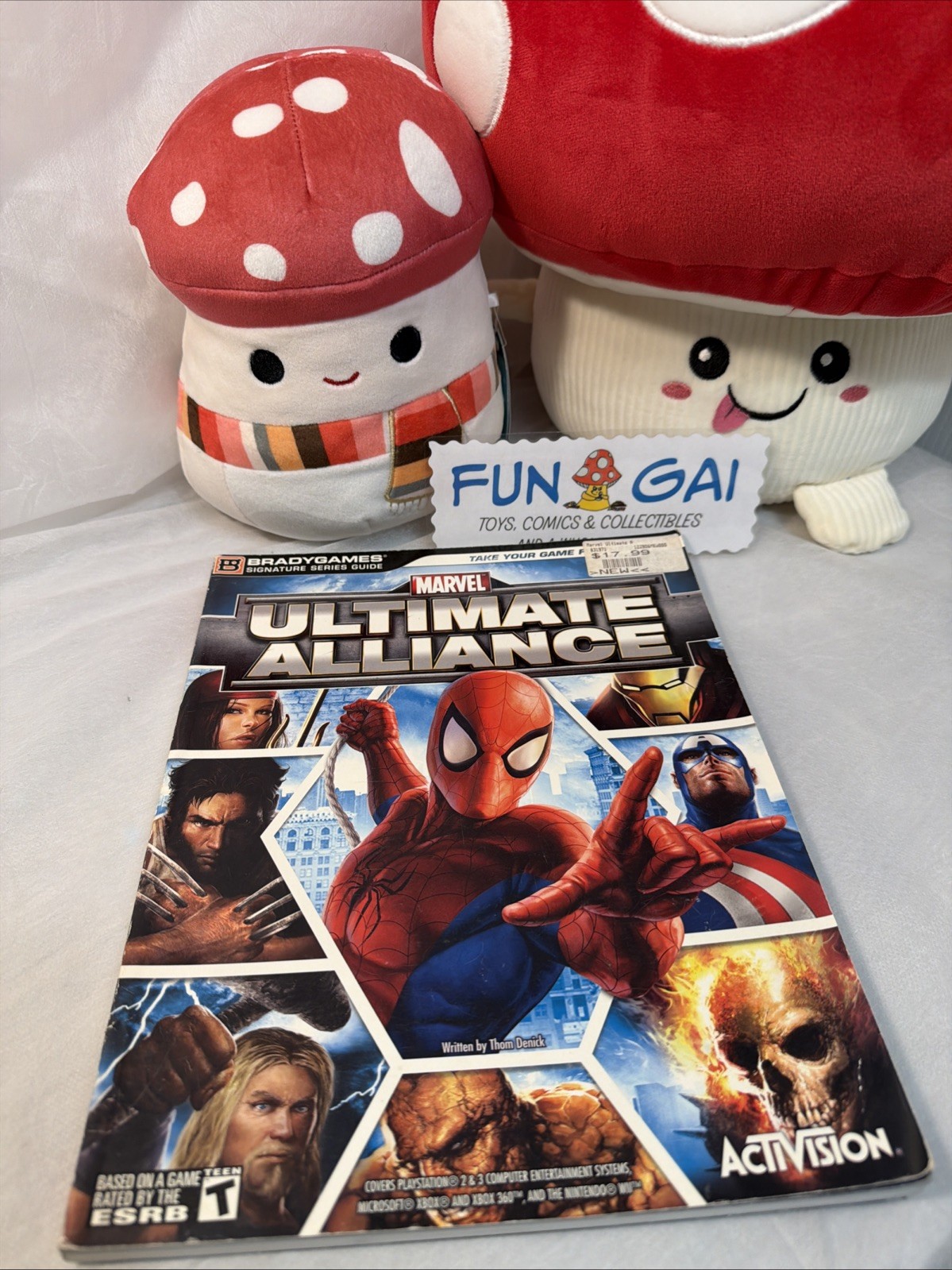 Marvel Ultimate Alliance Strategy Guide – WITHOUT Poster (2006) BradyGames