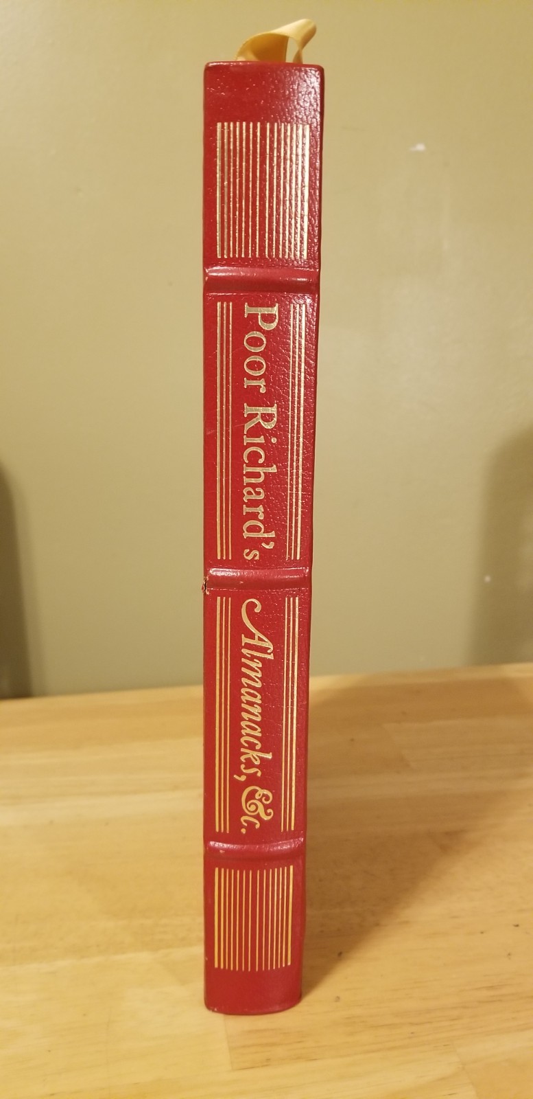 Benjamin Franklin: Poor Richard’s Almanacks The Easton Press 1965 Rockwell