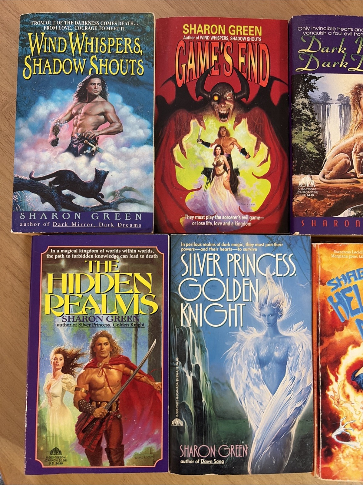 Sharon Green 12 Book Lot DAW All 1st Printing Games Quintet + Far Side Complete