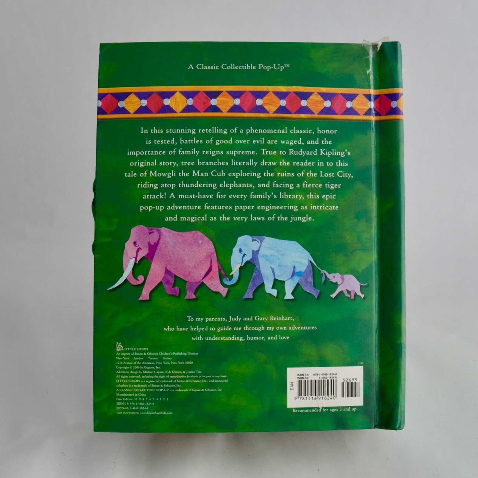 The Jungle Book Matthew Reinhart Pop-Up Book