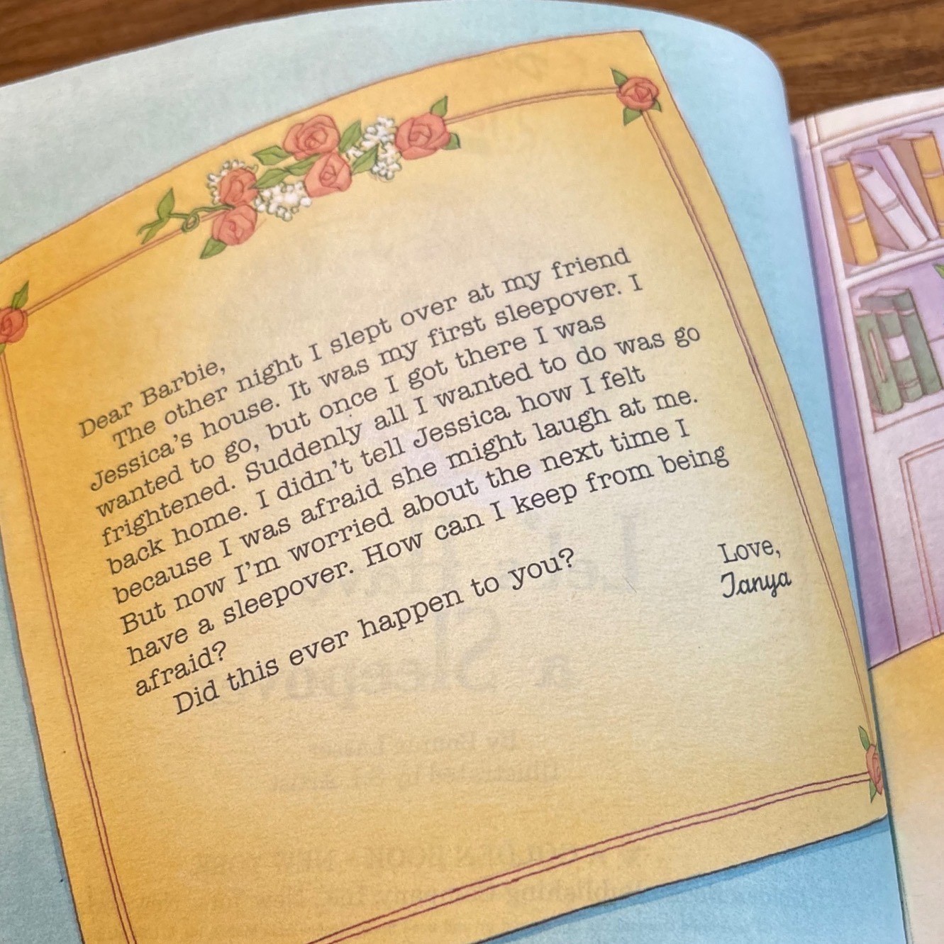 Golden Books Barbie Let’s Have a Sleepover Children’s Picture Book 1998