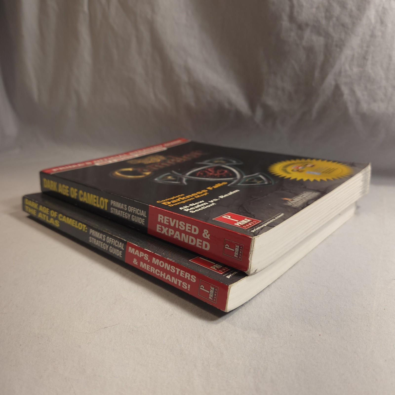 Dark Age of Camelot Strategy Guide & Atlas Mythic Entertainment Books No MAP