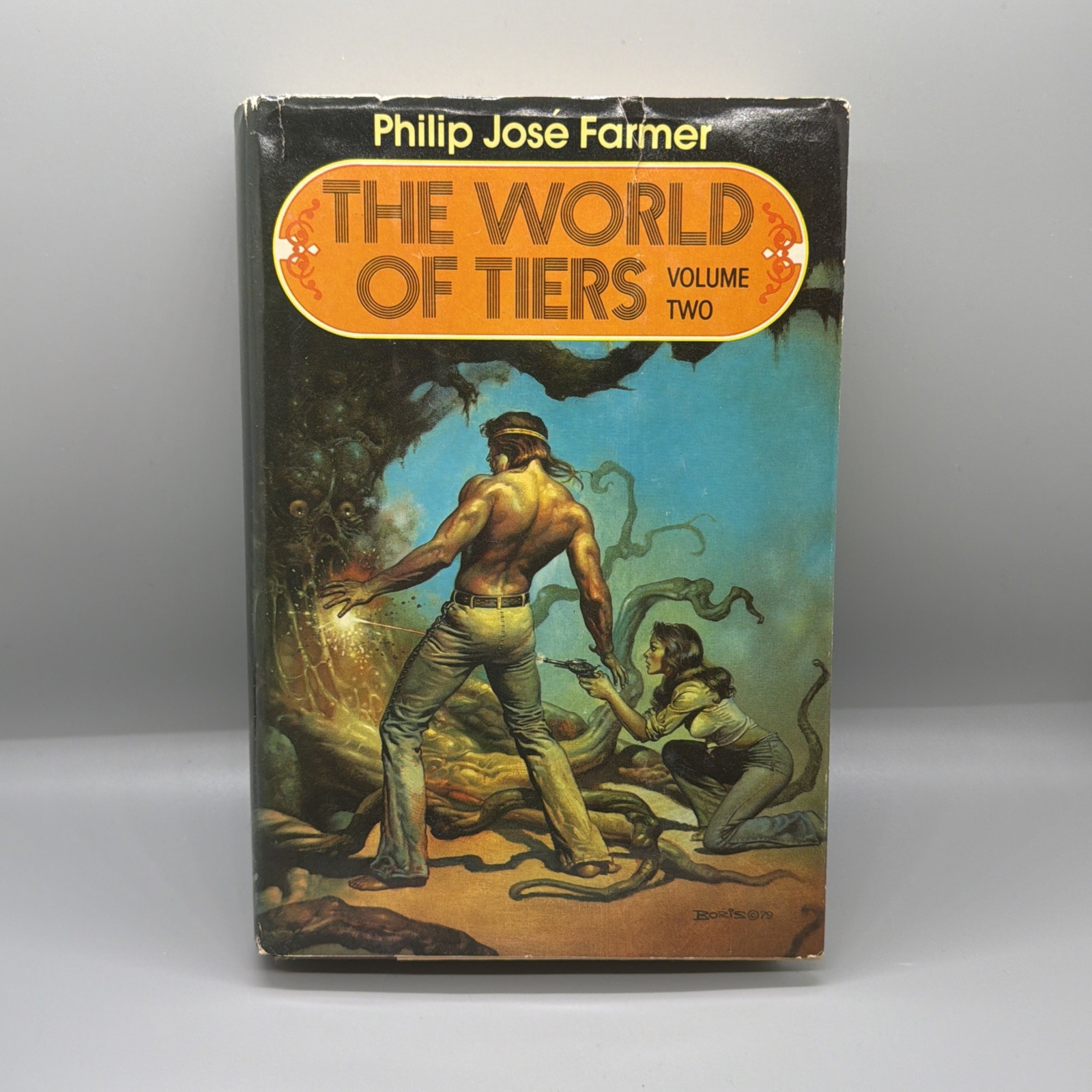 The World of Tiers by Philip Jose Farmer HCDJ Set Vol 1 & 2 Hardcover