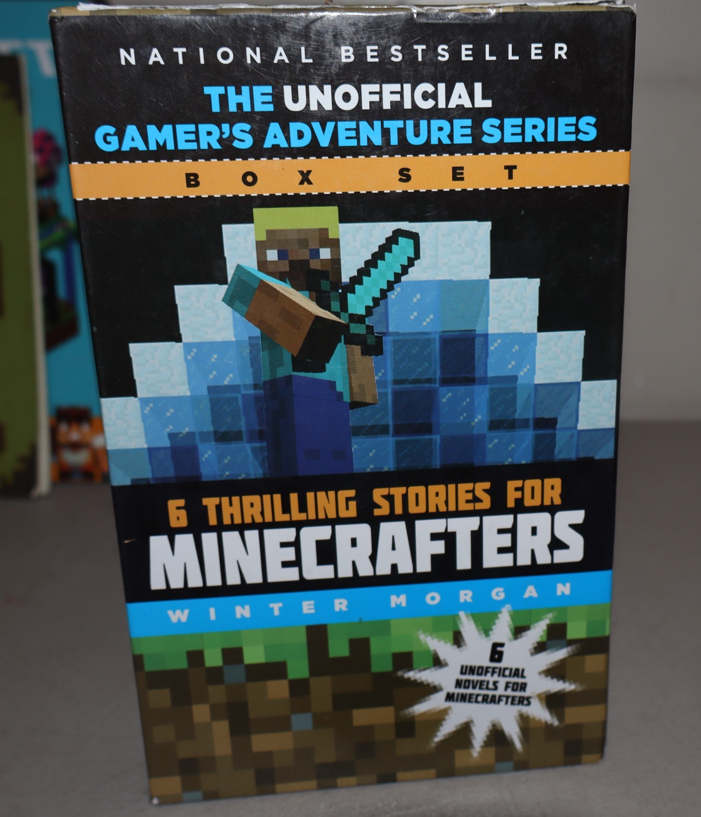 Lot of Minecraft 29 Books Sets & Singles + 2 Toys