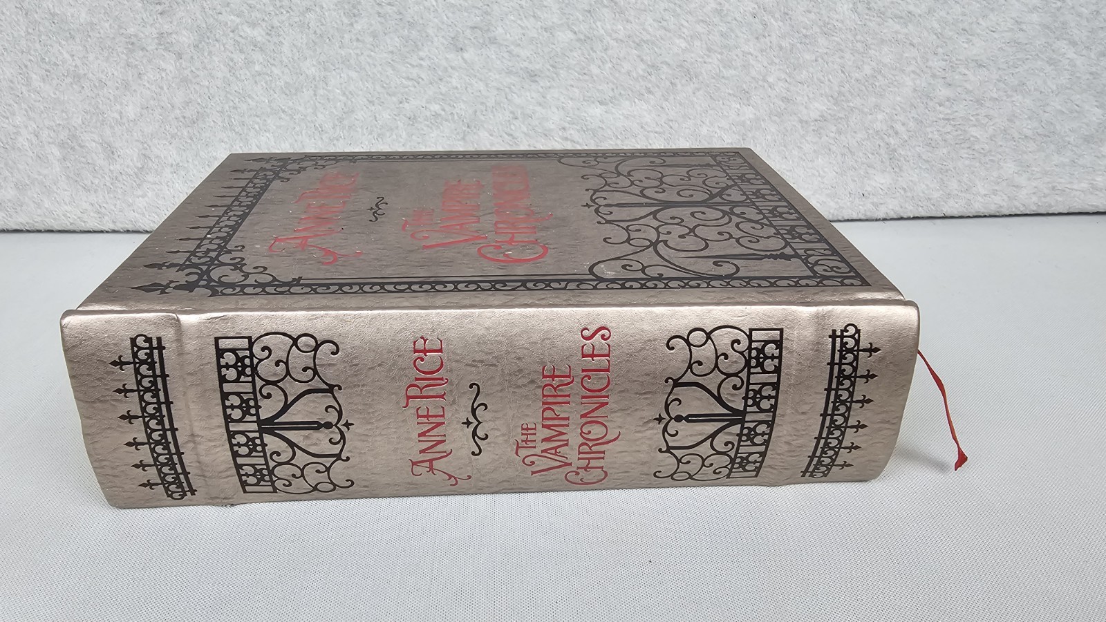 The Vampire Chronicles by Anne Rice Leather Collectible Edition Silver