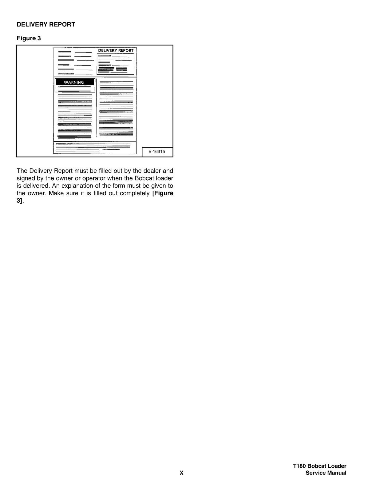 BOBCAT T180 Service Manual 2009 SN 524211001 Up – BOUND – COVERS – XL FOLDOUTS