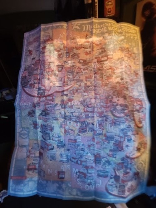 2023 Midwest Indie Bookstore Roadmap – Kevin Cannon Illustrated Pictorial Map