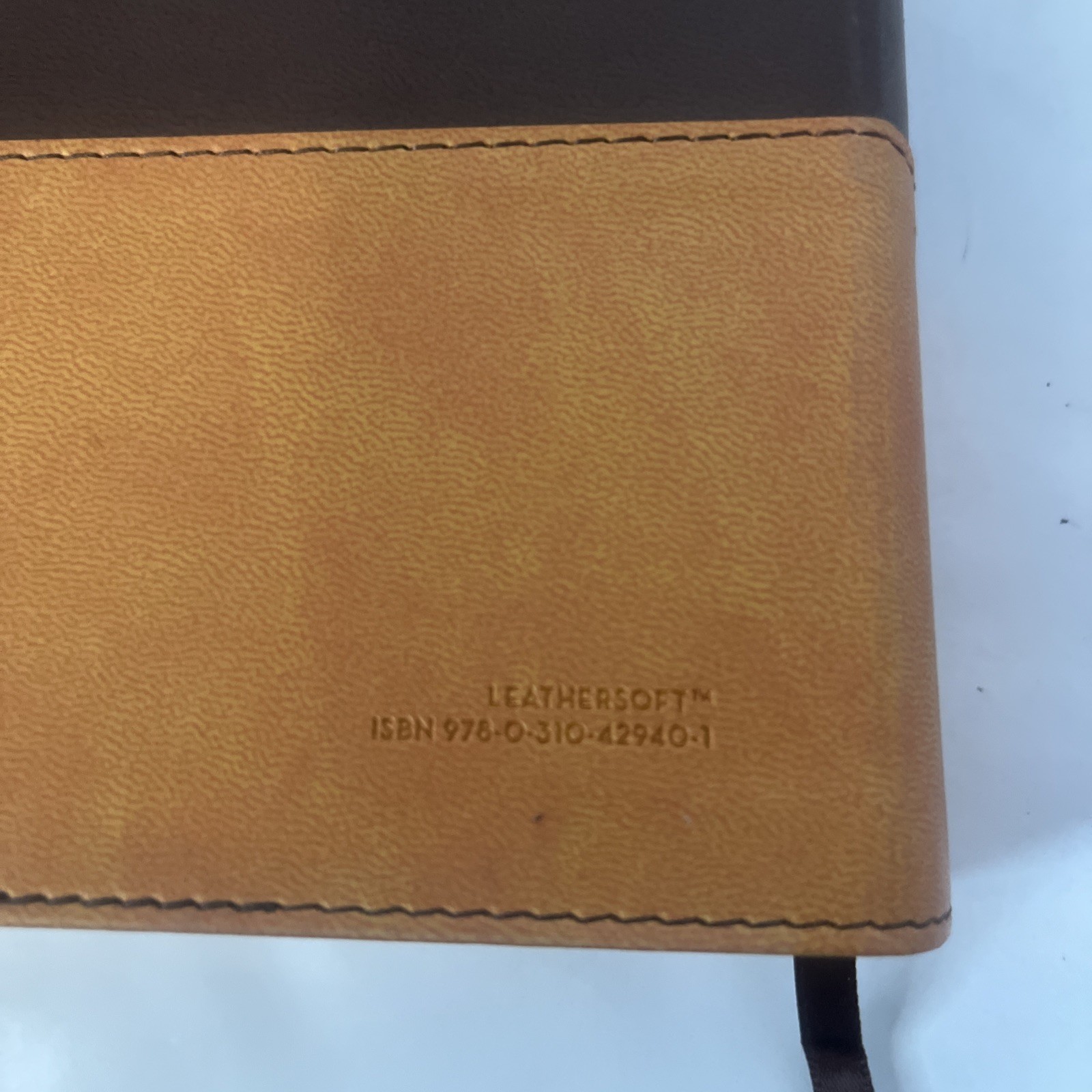 NIV Church Holy Bible Large Print By Zondervan 2011 Leather Soft Cover