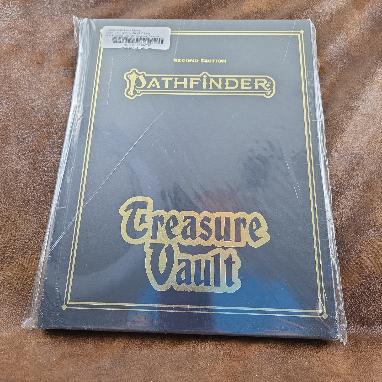 Pathfinder RPG Treasure Vault 2nd Ed 2E Special Edition Hardcover PZ02112-SE
