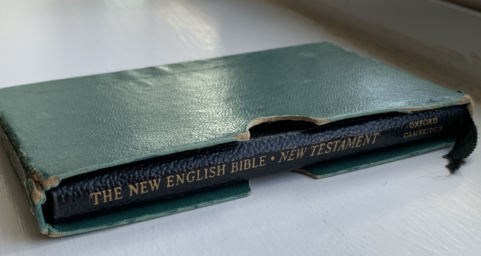 New English Bible NEB Vest Pocket Leather New Testament Oxford Cambridge India
