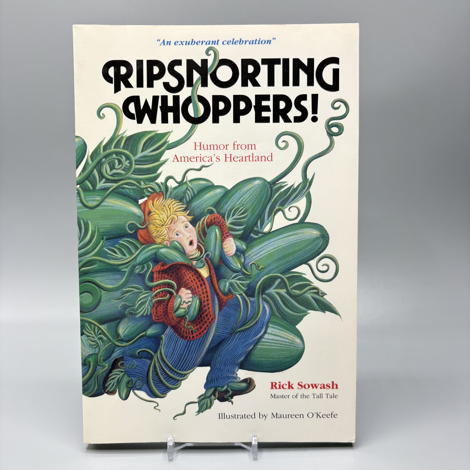 Ripsnorting Whoppers! Humor from America’s Heartland Rick Sowash Signed PB Book