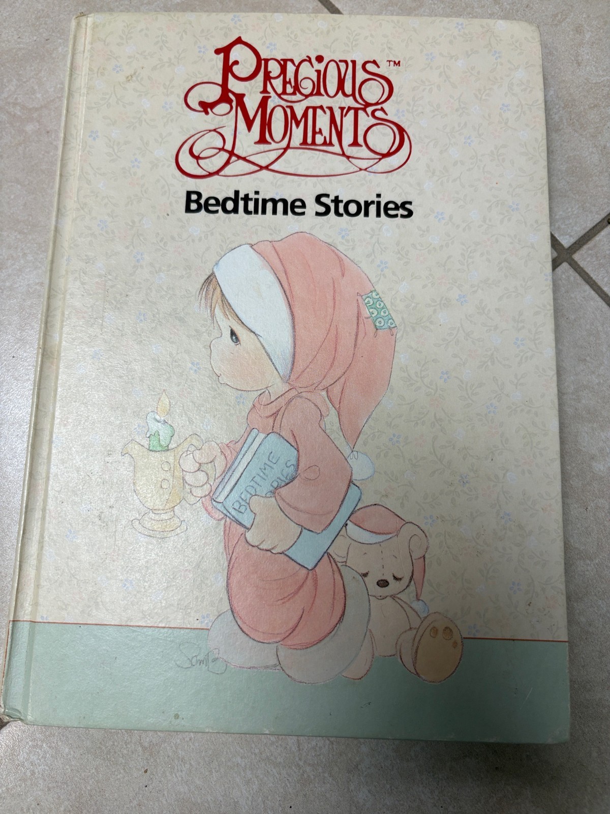 Precious Moments Bedtime Stories, hardcover, 250 pages, clean