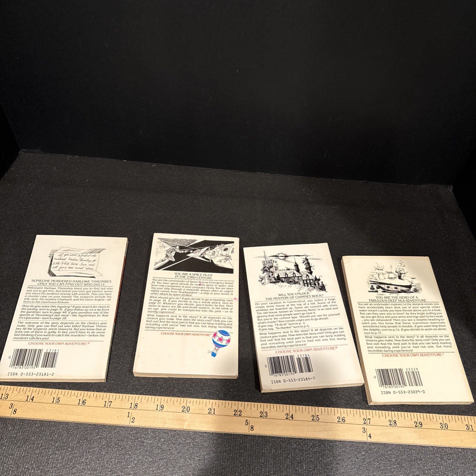c1980s Choose Your Own Adventure Book Lot Of 20 Batam Book Original Series -CYOA