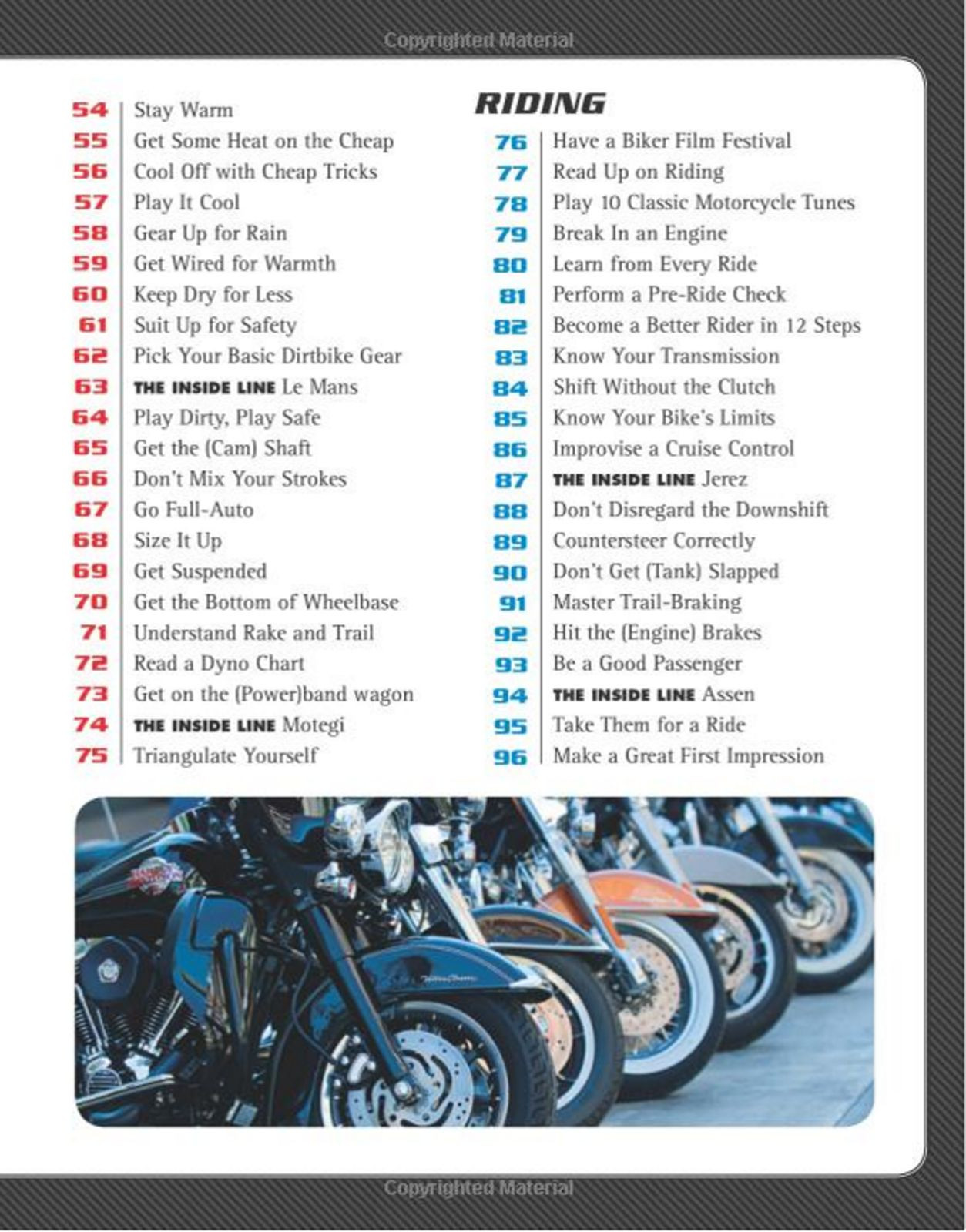 The Total Motorcycling Manual (Cycle World): 291 Skills You Need, MSRP $29.99