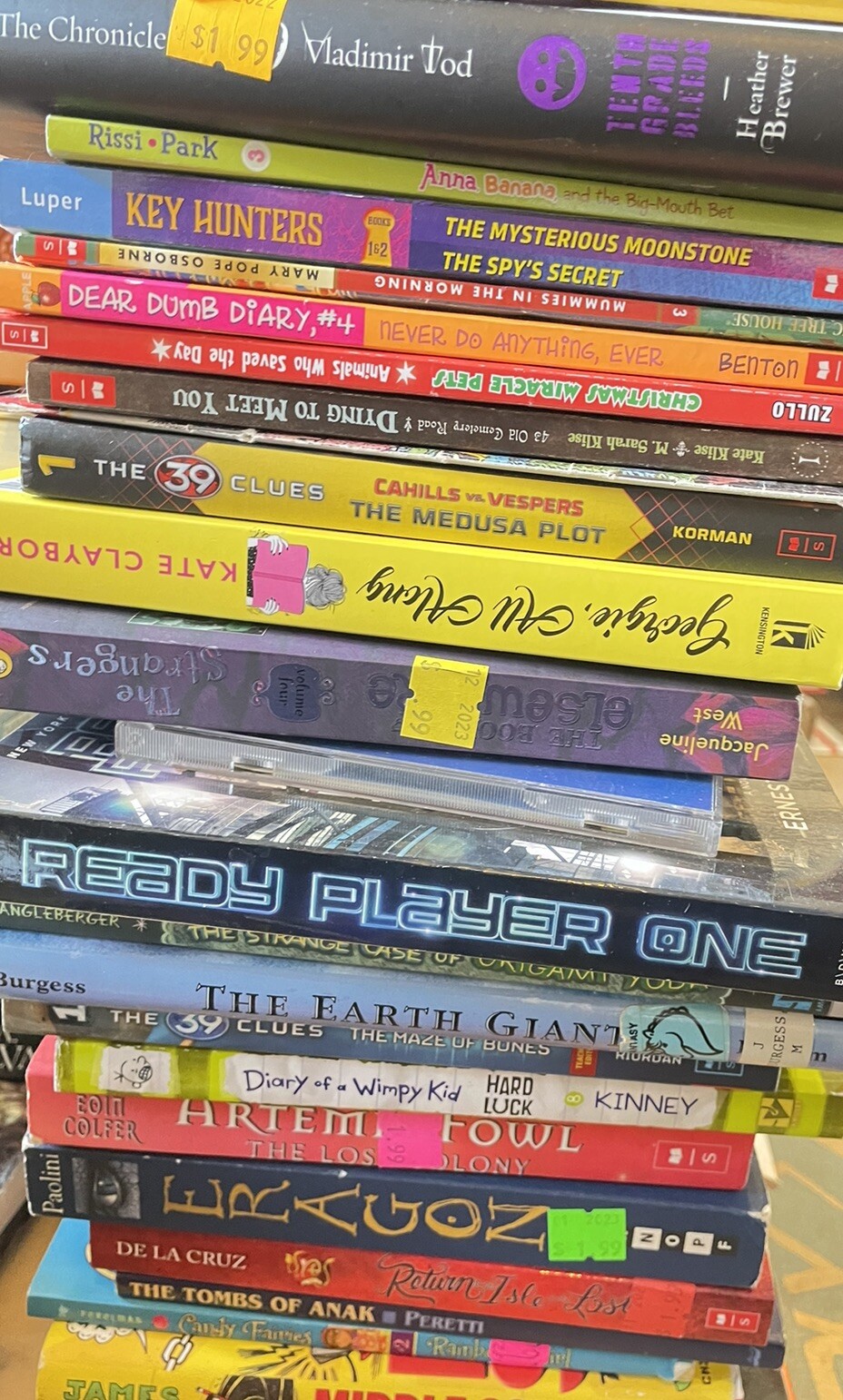 Middle School Books Lot Of 10 Hc Condition Topics Age 10 Random Mix Homeschool