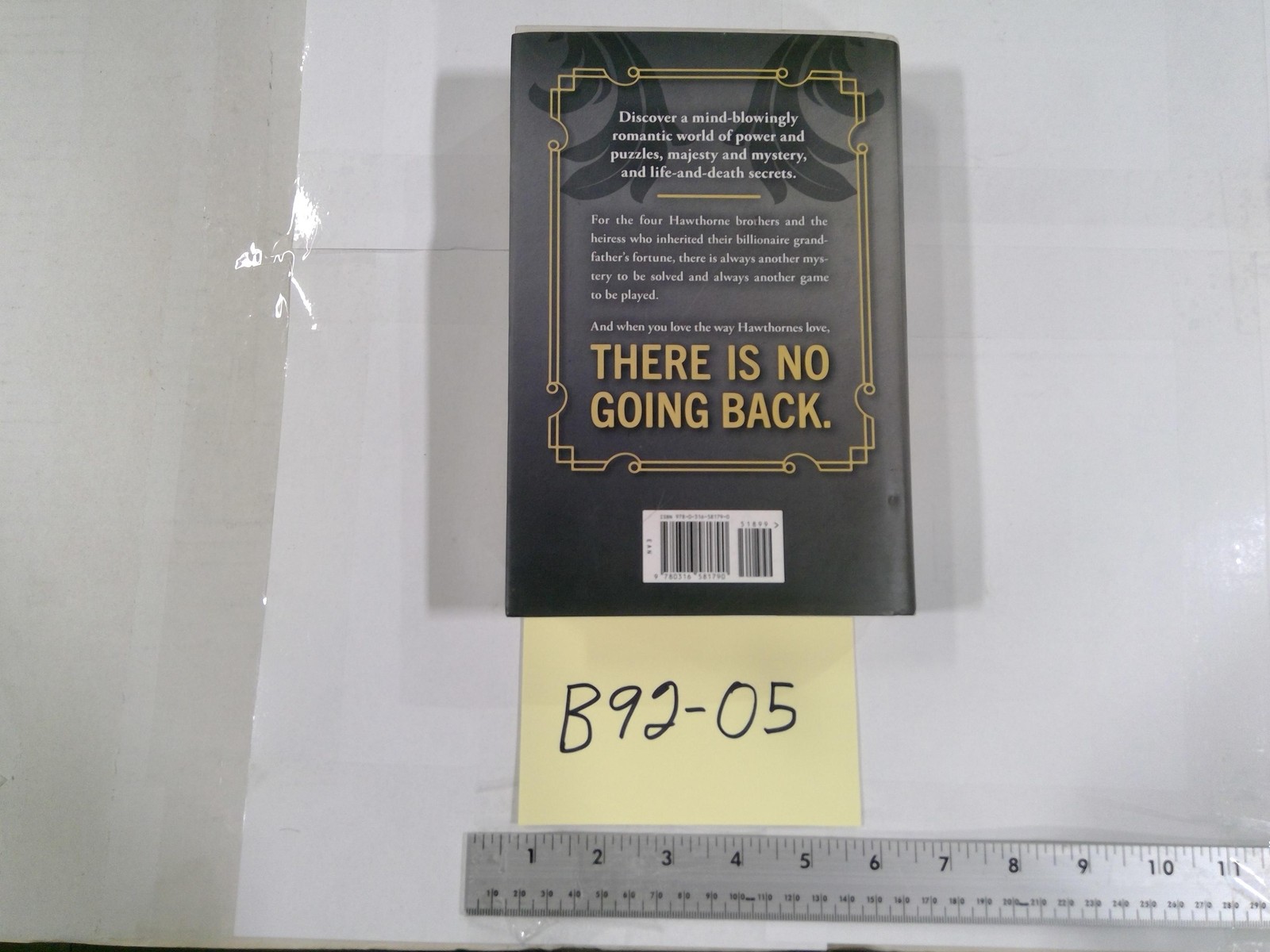 Games Untold Jennifer Lynn Barnes Little Brown Black HC DJ YA Mystery Romance