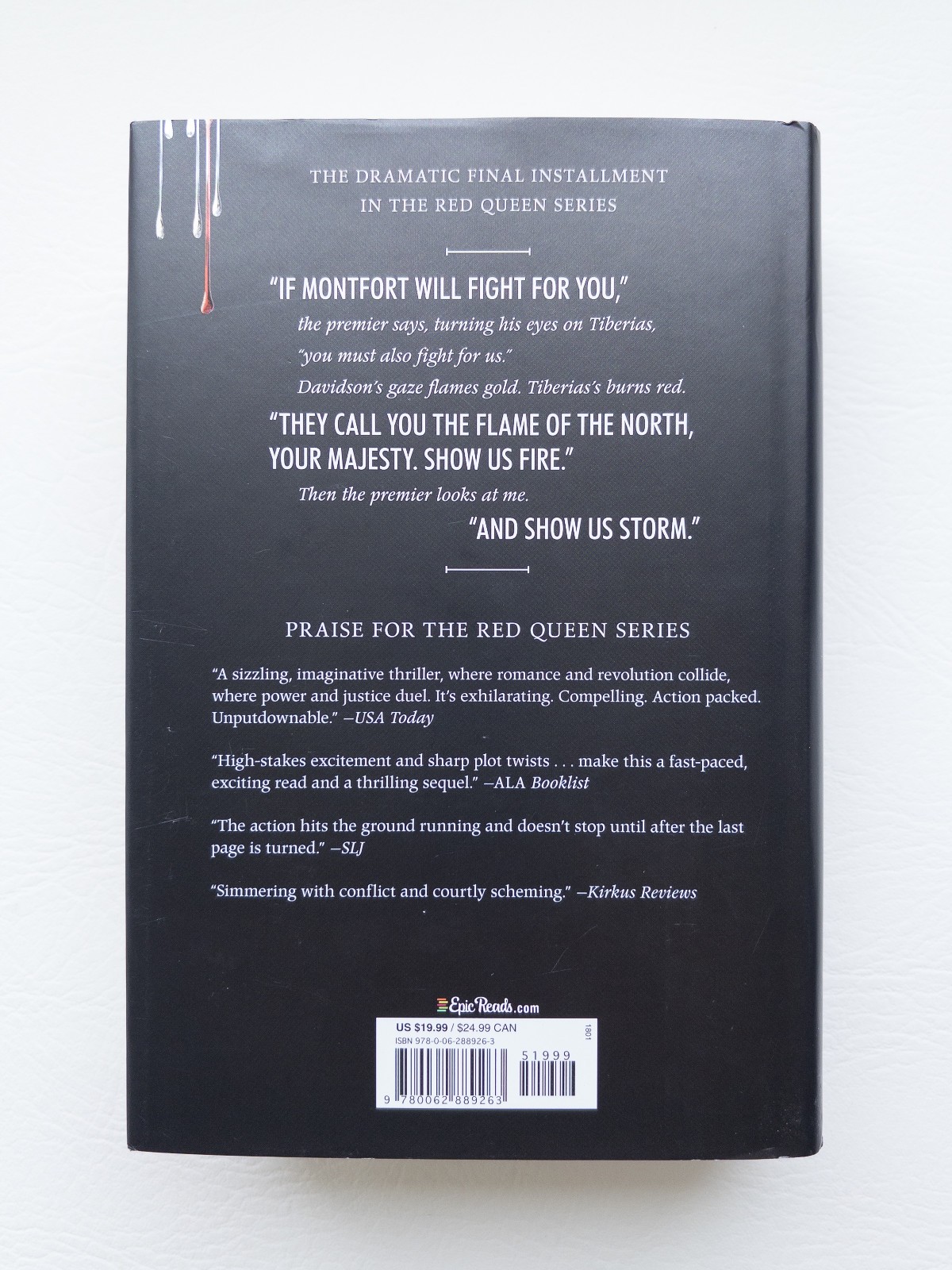 War Storm by Victoria Aveyard Signed First Edition Red Queen Series Hardcover