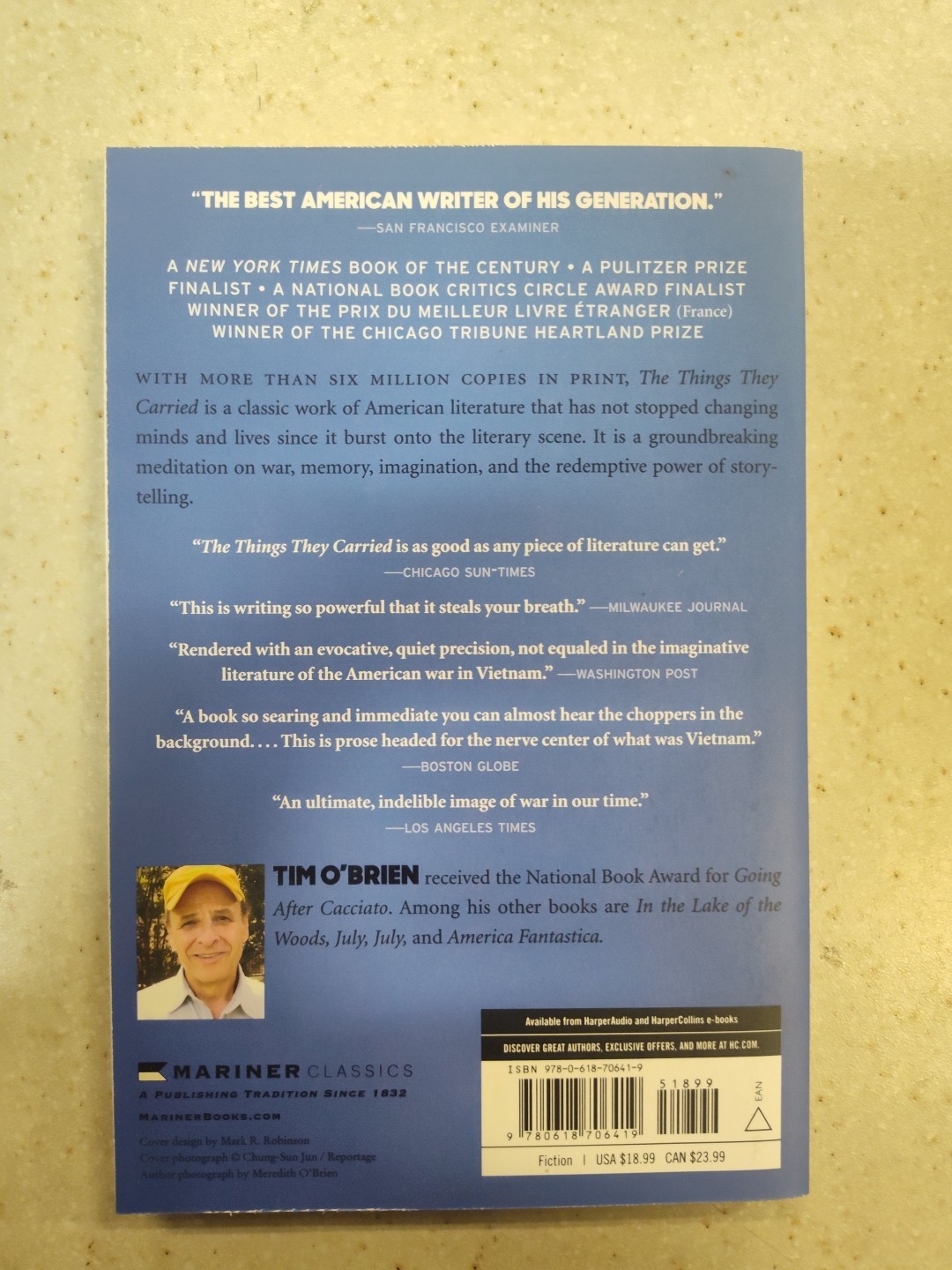 Things They Carried by Tim O’Brien (2009, Trade Paperback)