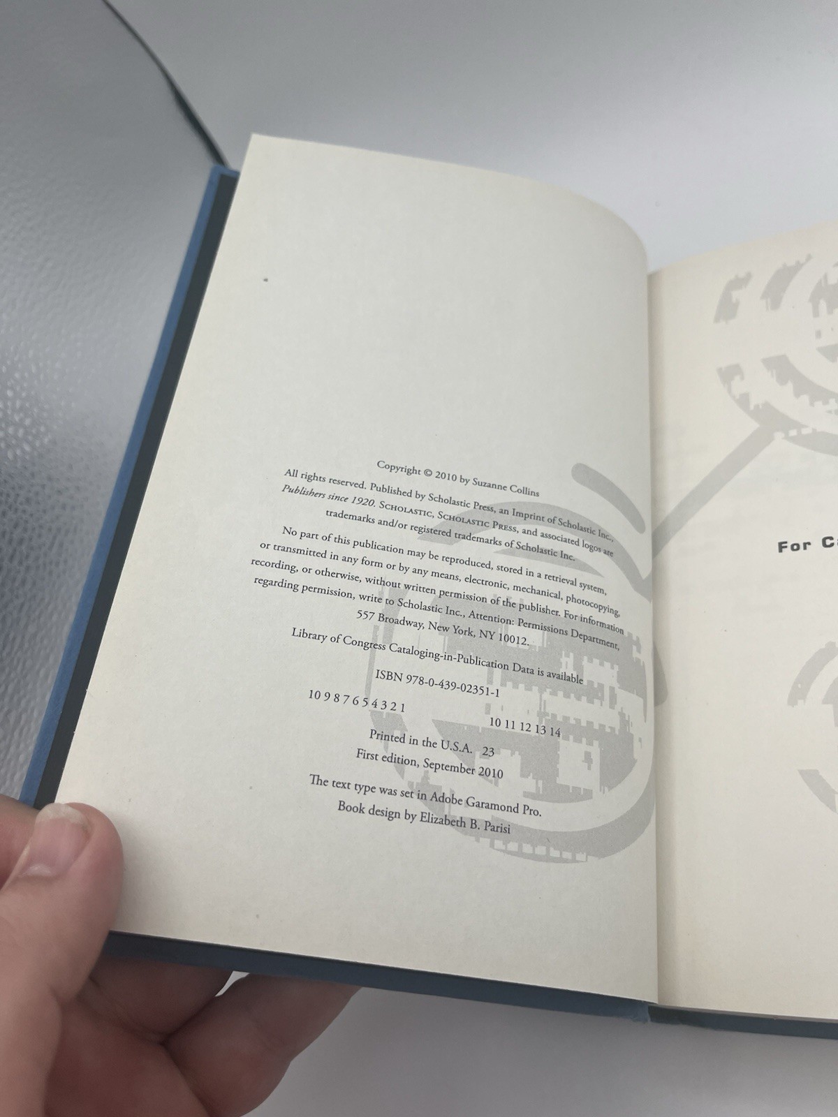 Mockingjay by Suzanne Collins (Stamped /signed, 1st print, DJ, Hunger Games)