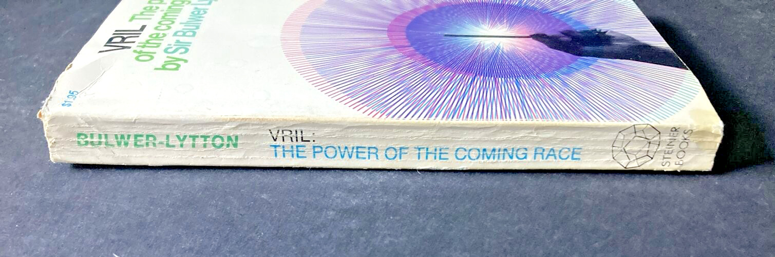 Vtg PB ’72 -VRIL The Power Of The Coming Race-Sir Bulwer Lytton-READ DESCRIPTION