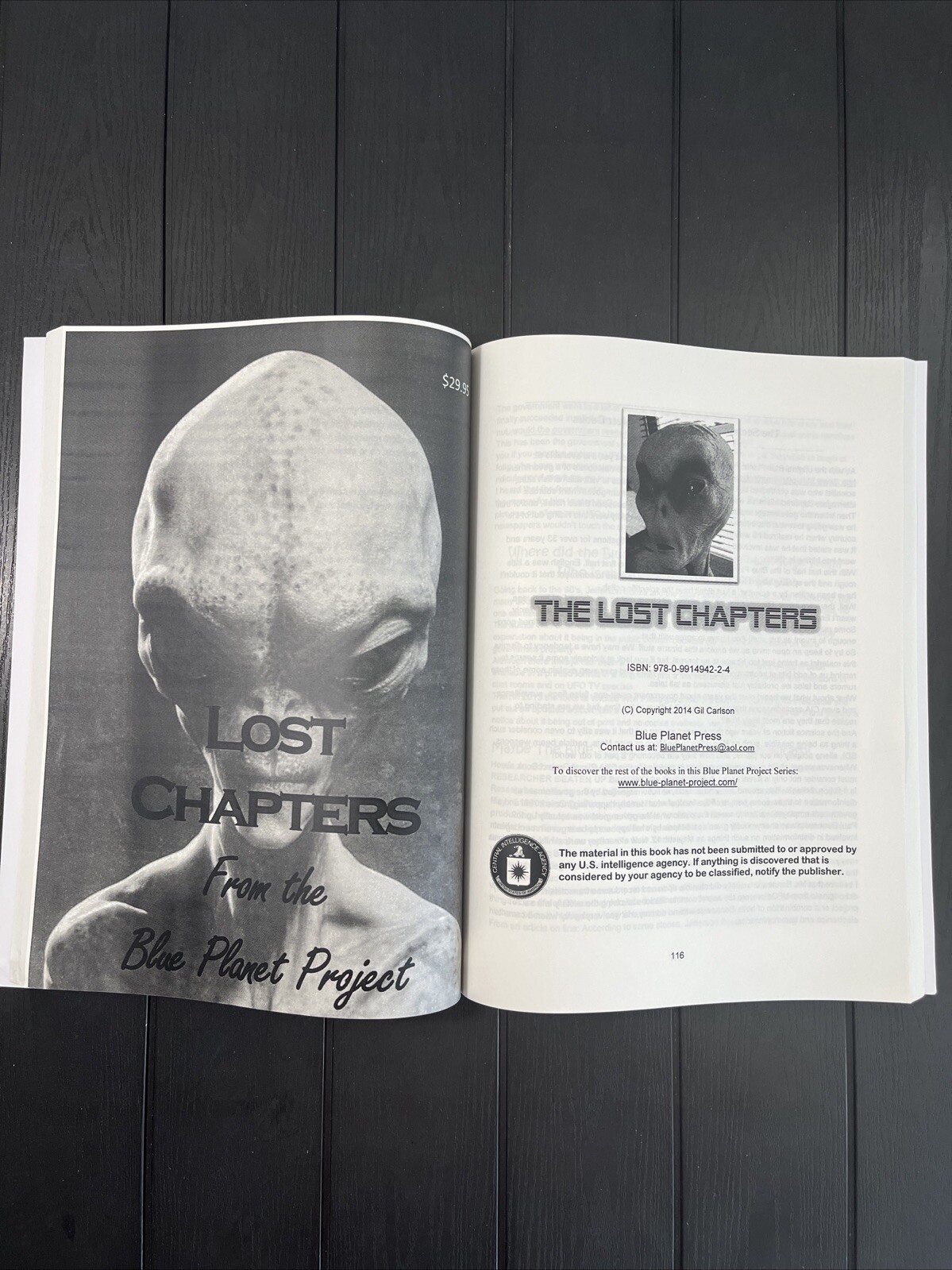 BLUE PLANET PROJECT ALIEN Lifeforms,TRILOGY,3 BOOK In 1,lost Chapters,Conspiracy