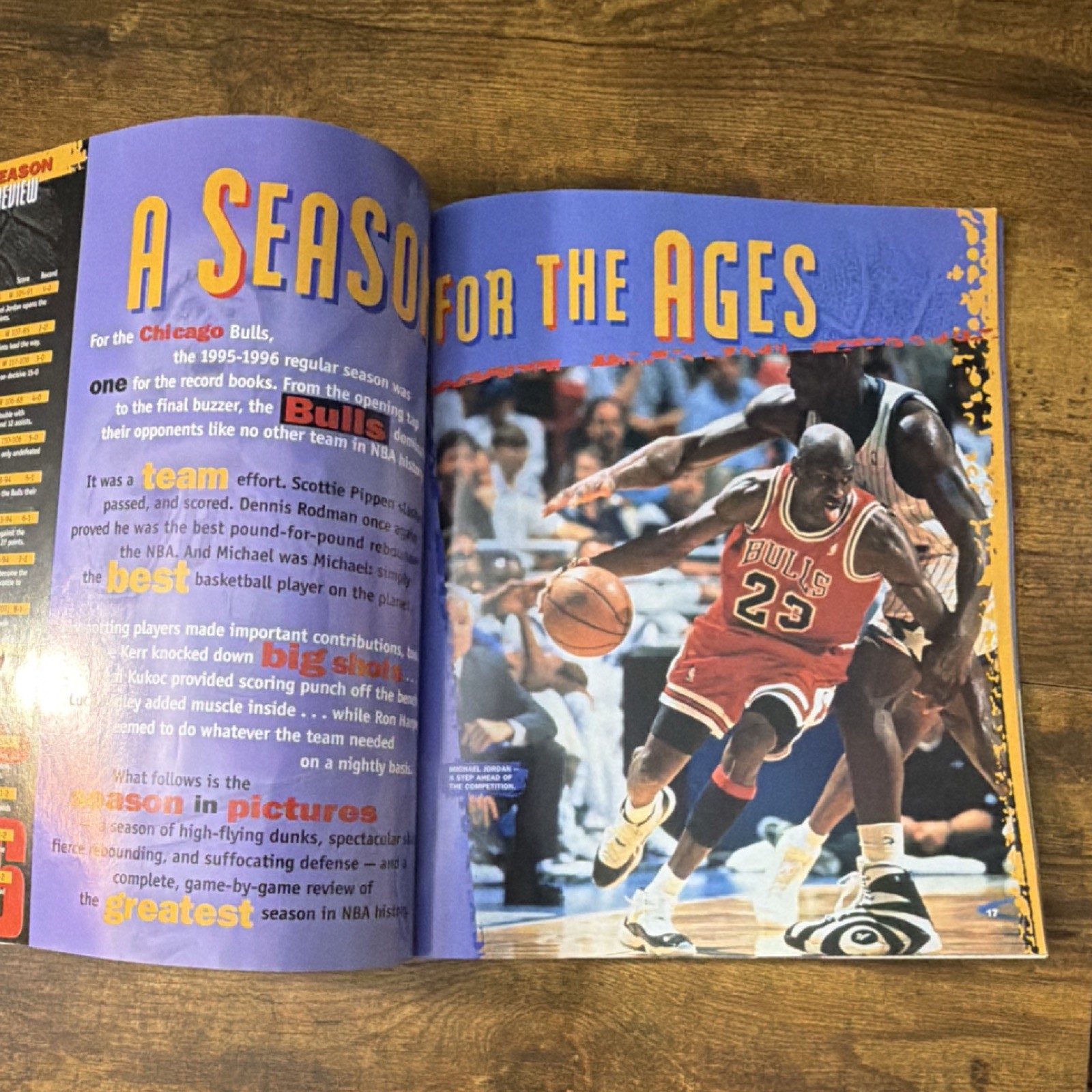 Meet the Chicago Bulls Scholastic Inc. 1990s retro vintage Michael Jordan