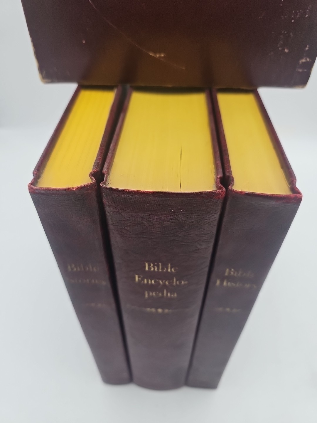 Vintage The Layman’s Bible Library 3 Volume Set Cover Sleeve Incl. Nice