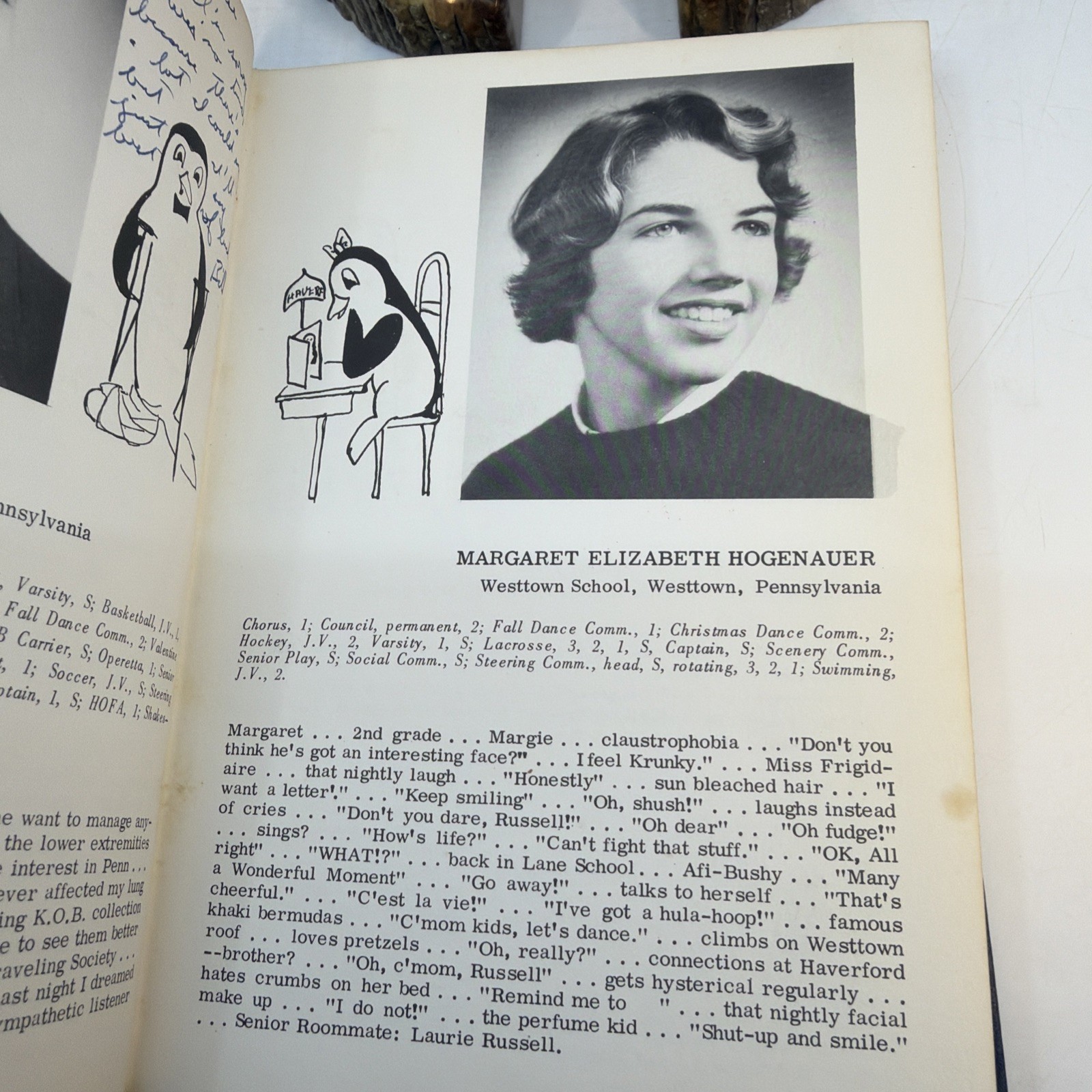 1961 AMICUS Wesley College Yearbook Author Louise Lad Copy (AI142)