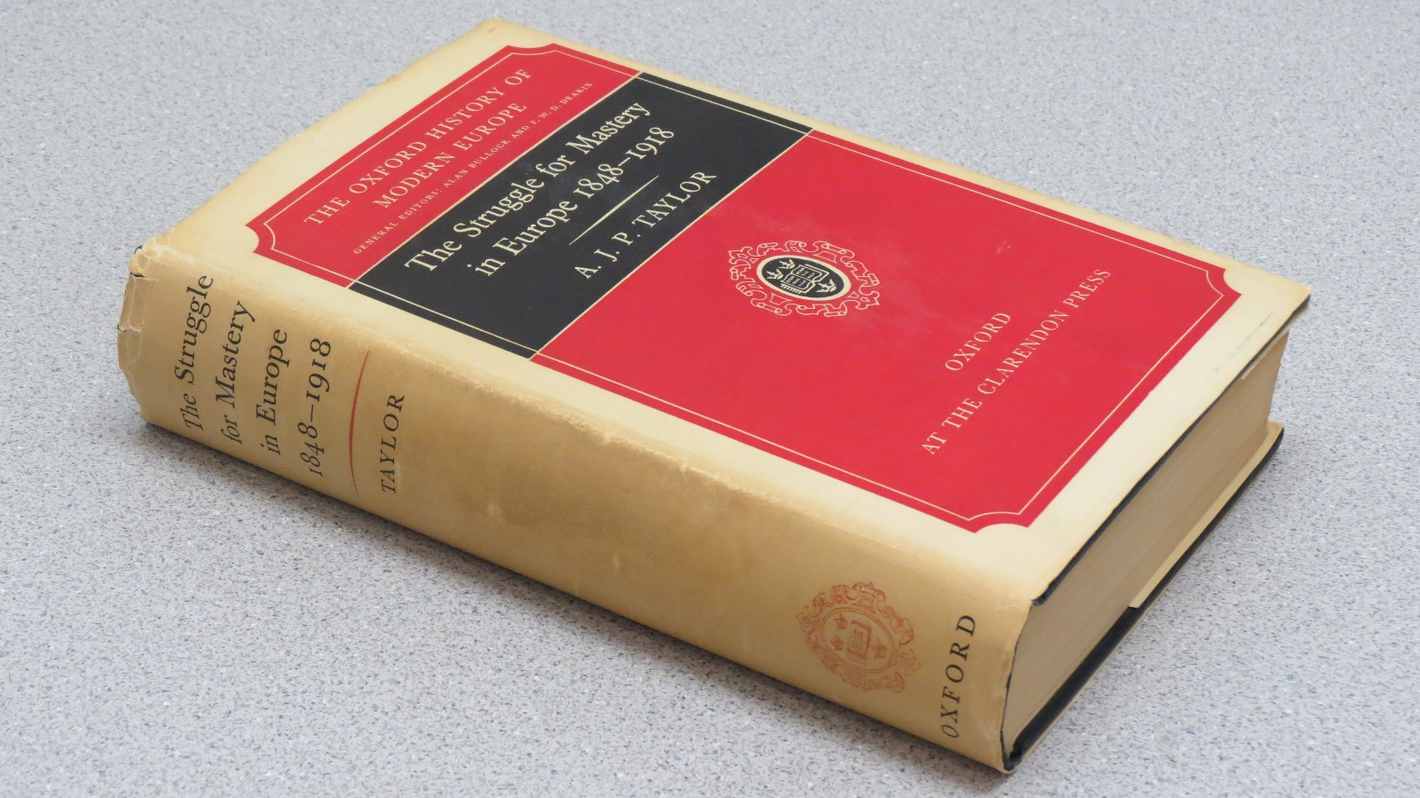 The Struggle for Mastery in Europe 1848-1918 by Taylor – Oxford Press hardcover