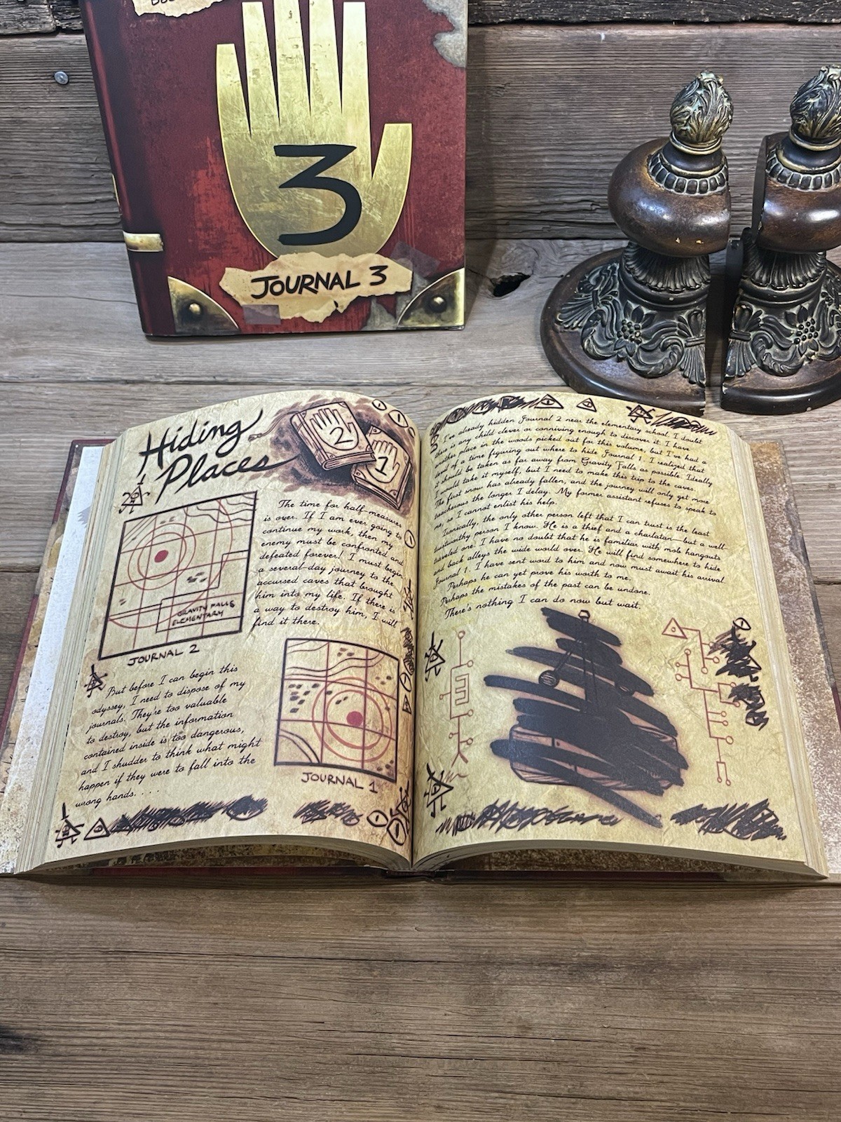 “Gravity Falls Journal 3” First Edition HCDJ Alex Hirsch & Rob Renzetti (2016)