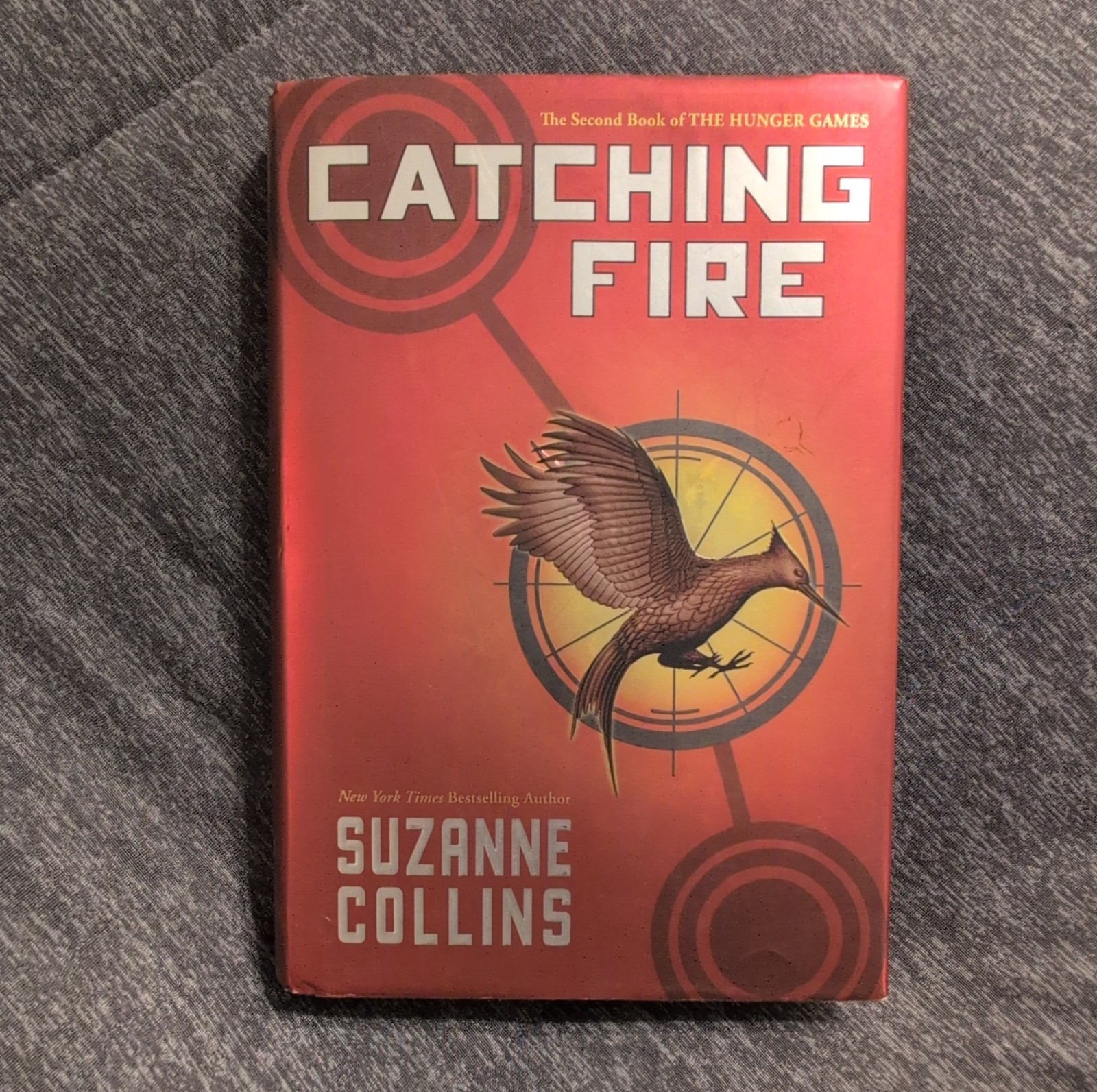 Catching Fire by Suzanne Collins, Scholastic Press Hardcover First Edition