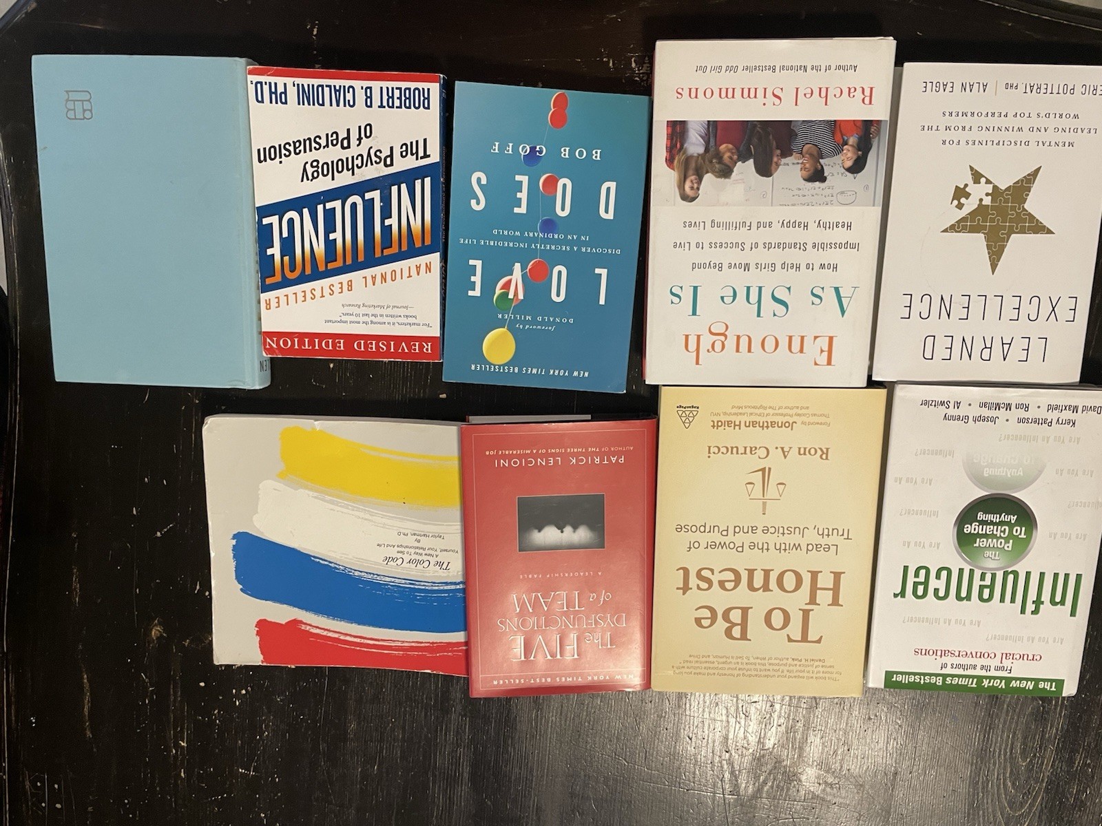 Mixed lot Of leadership books Set Of 9 Bestsellers Hardback Paperback