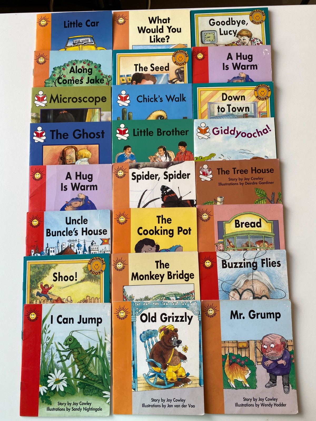 JOY COWLEY LOT 36~Story Box~Sunshine~COOKING POT~MONKEY BRIDGE~UNCLE BUNCLE~SHOO
