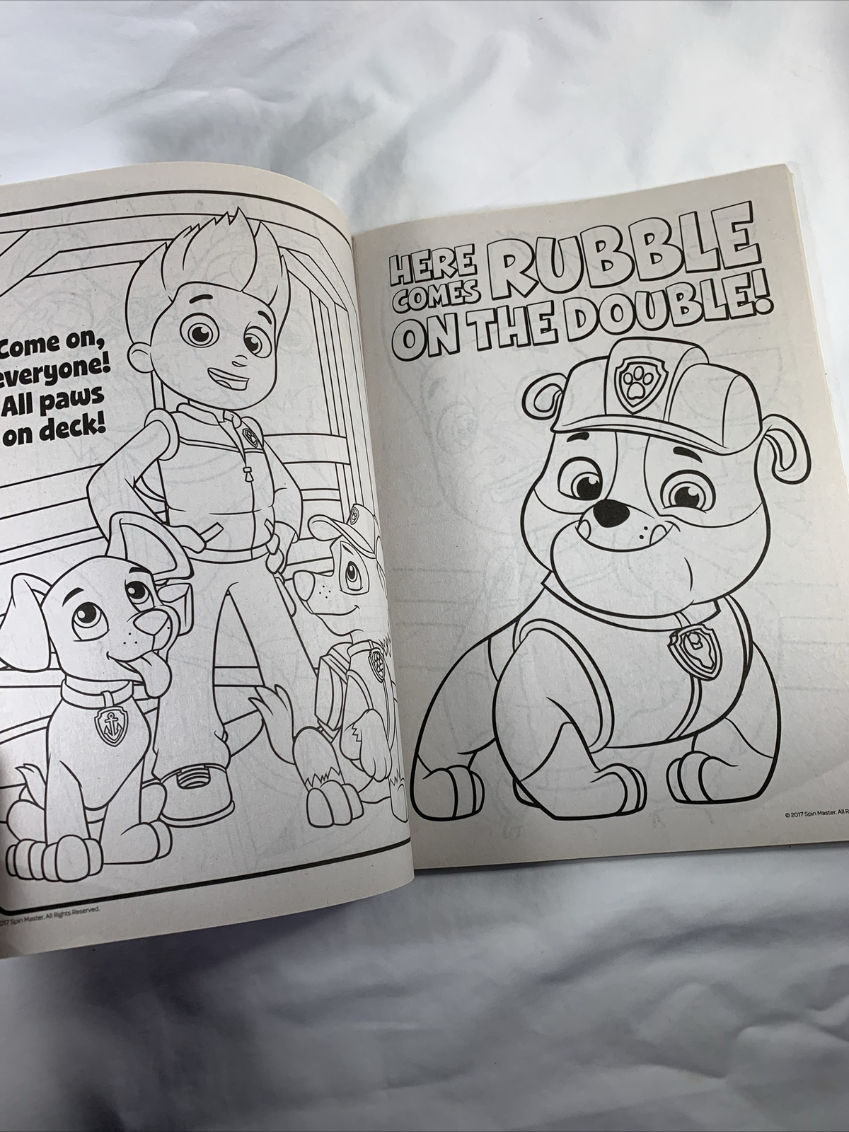 Paw Patrol Jumbo Coloring Book~ Nickelodeon Nick Jr ~ Bark for the Park