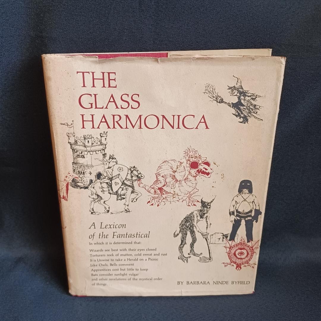 The Glass Harmonica by Barbara Byfield 1st Printing 1967 Illustrated 52022 HC/DJ