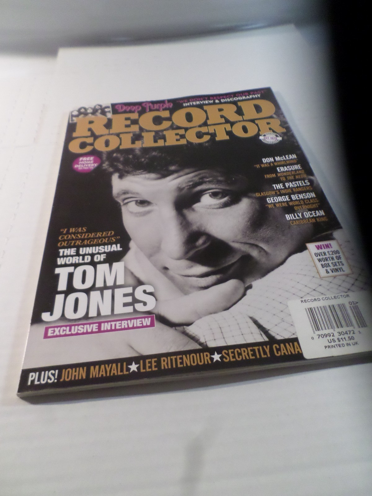 Lot of 4 Record Collector Magazine: 514 – 481 – 487 – 500