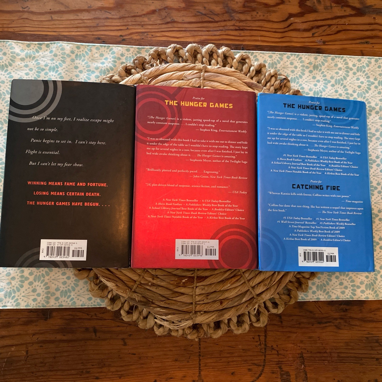 The Hunger Games Trilogy Boxset, Hardcover Books, Suzanne Collins