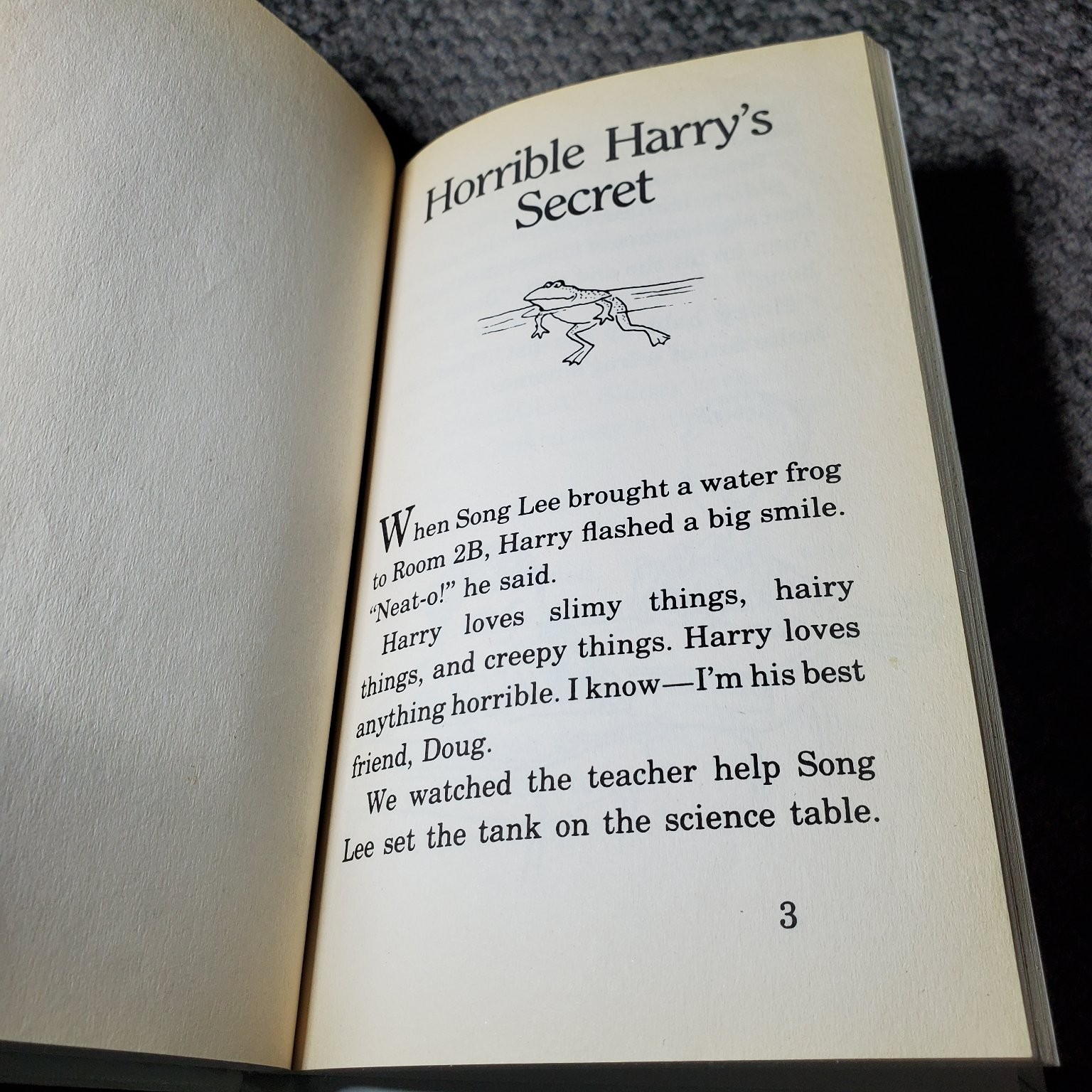 Horrible Harry’s Secret Suzy Kline 1998 Illustrated Juvenile Fiction Puffin