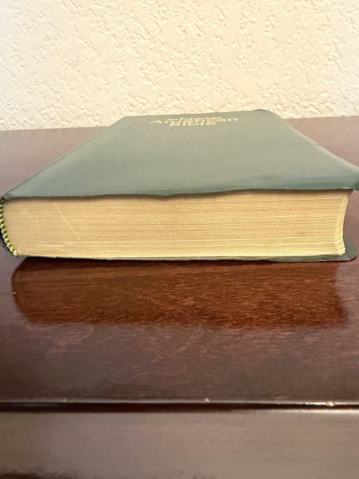 New American Bible World Catholic Press 2010 Revised Edition Green Cover