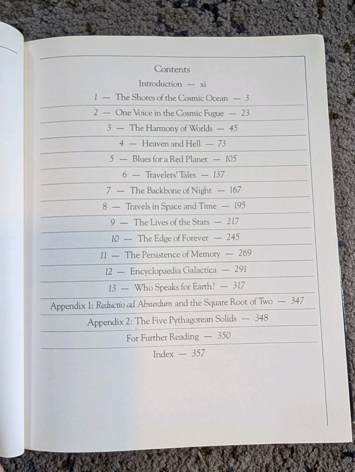 Cosmos Carl Sagan Hardcover with Dust Jacket First Edition 1980 PBS Miniseries