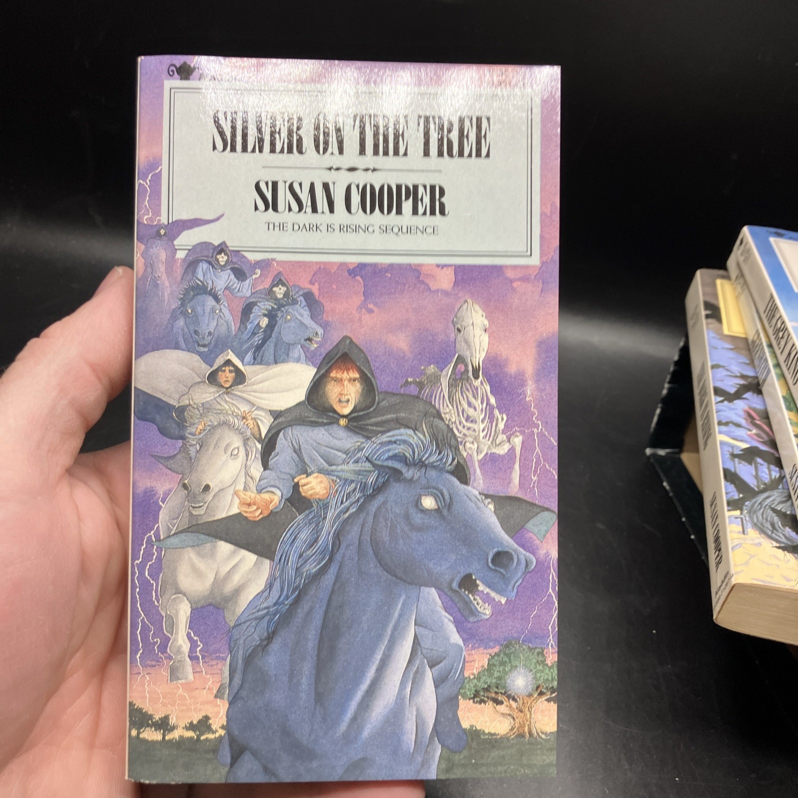 1986 Collier Books THE DARK IS RISING SEQUENCE 4 Book Box Set Susan Cooper RARE